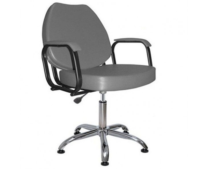 Парикмахерское кресло СОЛО пневматика хром | Соло стул для клиента